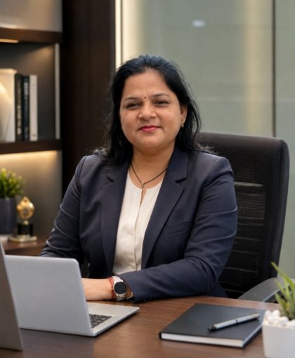 Mrs. Sabita Sharma - CEO of Rajesh Sharma Interior Designers LLP