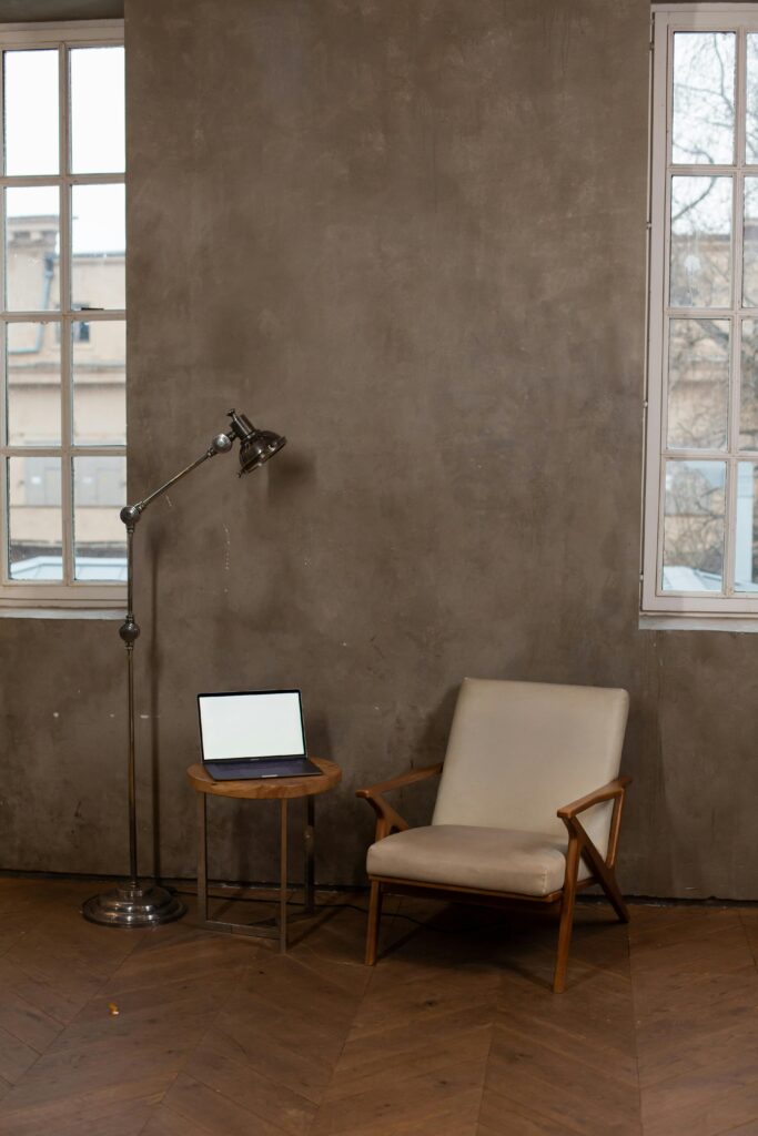 A modernly styled corner