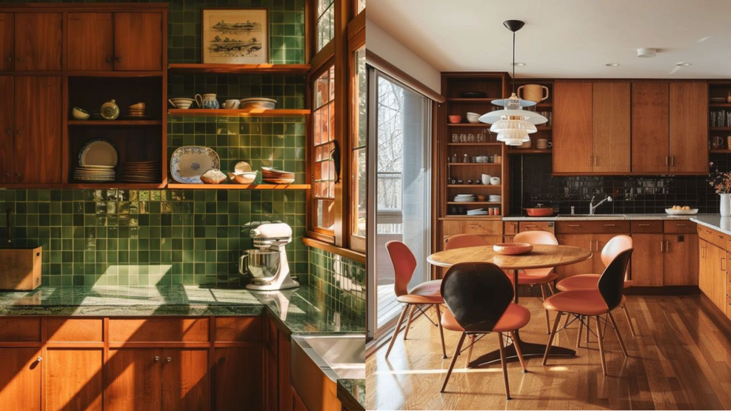 kitchen and dining spaces with a warm and welcoming feel